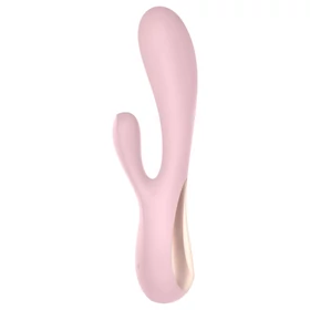 Satisfyer Mono Flex - App-vezérelt vibrátor (pink)