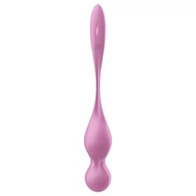 Satisfyer Love Birds 1 - App-vezérelt vibrációs gésagolyó (pink)