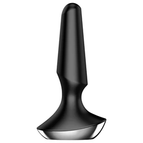 Satisfyer Plug-ilicious 2 - App-vezérelt análvibrátor (fekete)