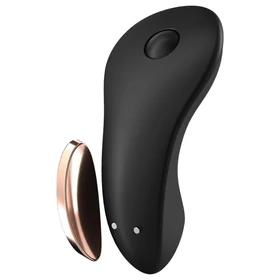 Satisfyer Little Secret – App-vezérelt csiklóvibrátor (fekete)