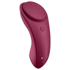 Satisfyer Sexy Secret – App-vezérelt bugyi vibrátor (piros)