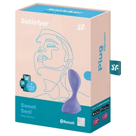 Satisfyer Sweet Seal – App-vezérelt análvibrátor (lila)