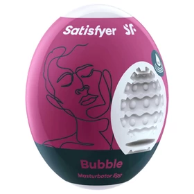 Satisfyer Egg Bubble - tojás maszturbátor (1 db)