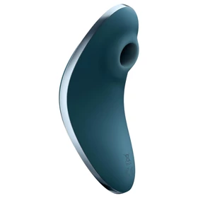Satisfyer Vulva Lover 1 - akkus léghullámos csikló vibrátor (kék)