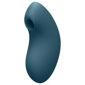 Satisfyer Vulva Lover 2 - akkus léghullámos csikló vibrátor (kék)