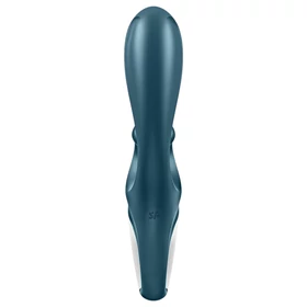 Satisfyer Hug Me – App-vezérelt csiklókaros vibrátor (kék)