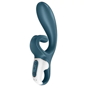 Satisfyer Hug Me – App-vezérelt csiklókaros vibrátor (kék)