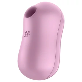 Satisfyer Cotton Candy - akkus léghullámos csikló vibrátor (lila)