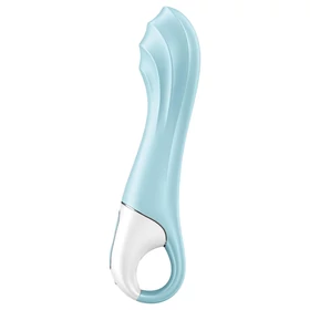 Satisfyer Air Pump Vibrator 5 - App-vezérelt (kék)