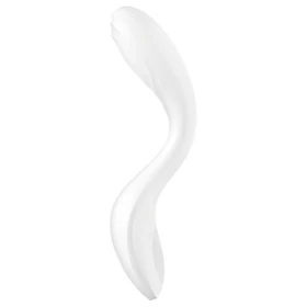 Satisfyer Rrrolling - mozgó golyós G-pont vibrátor (fehér)