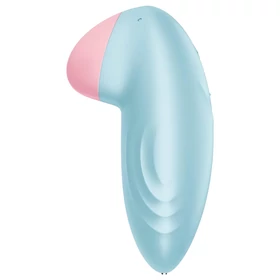 Satisfyer Tropical Tip - App-vezérelt csiklóvibrátor (kék)
