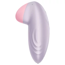 Satisfyer Tropical Tip - App-vezérelt csiklóvibrátor (lila)