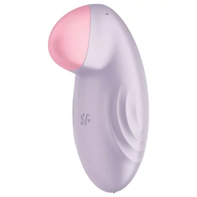 Satisfyer Tropical Tip - App-vezérelt csiklóvibrátor (lila)