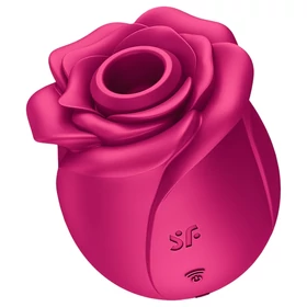 Satisfyer Pro 2 Classic Blossom - léghullámos csiklóizgató (piros)