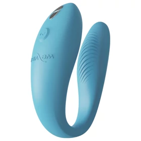 We-Vibe Sync Go - App-vezérelt párvibrátor (türkiz)
