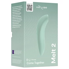We-Vibe Melt 2 - App-vezérelt léghullámos csiklóizgató (türkiz)