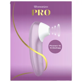 Womanizer Pro - léghullámos csiklóizgató (lila)