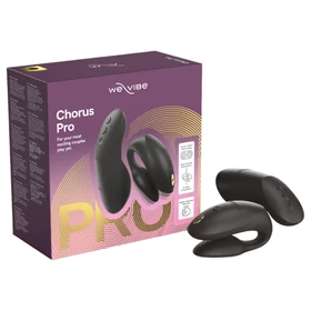 We-Vibe Chorus Pro - App- és távirányítós párvibrátor (fekete)