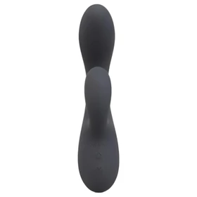 le Wand Soft Rabbit - 2 motoros csiklókaros vibrátor (fekete)