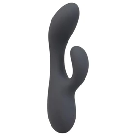 le Wand Soft Rabbit - 2 motoros csiklókaros vibrátor (fekete)