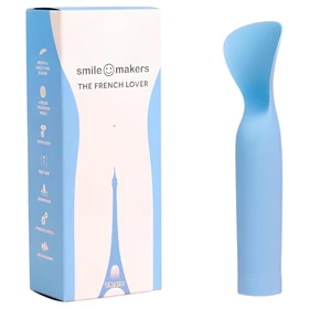 Smile Makers - Francia szerető vibrátor (kék)