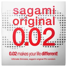 Sagami Original 0,02 - óvszer - 55 mm (1 db)