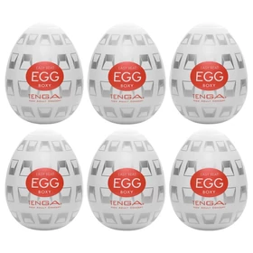 TENGA Egg Boxy - tojás maszturbátor (6db)