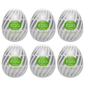 TENGA Egg Brush - tojás maszturbátor (6db)