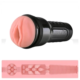 Fleshlight Pink Lady Destroya - élethű művagina tokban (natúr)