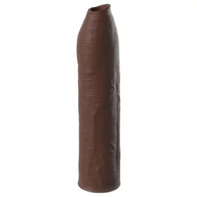 X-TENSION Elite - méretezhető péniszköpeny (barna)