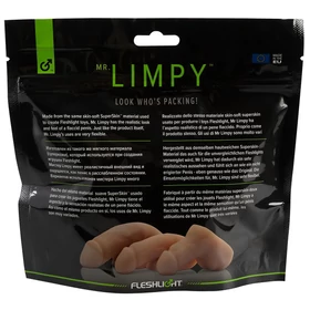 Fleshlight - Mr. Limpy - nagy élethű dildó (testszínű)