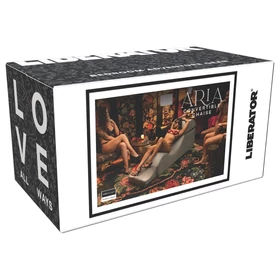 Liberator Aria Flip Chase - tantra fotel (szürke)