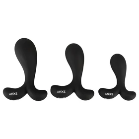 ANOS - anál tréning plug szett (fekete)