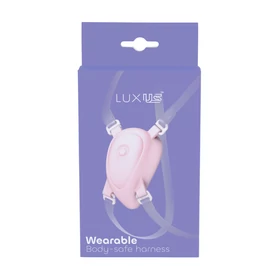 LUXUS Wearable Harness - testhám pótcsomag LuxHer-hez (rózsaszín)