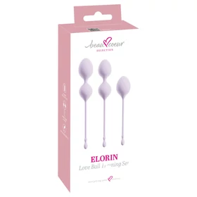 Beau Coeur Elorin - gésagolyó tréning szett - 3 részes (lila)