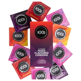 EXS Mixed - óvszer - vegyes ízű (12 db)