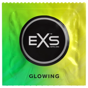 EXS Glow - világító óvszer (3db)