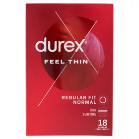 Durex Feel Thin - élethű érzés óvszer (18 db)