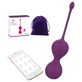 Lonely Winni - App-vezérelt vibrációs tojás (pink)