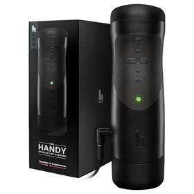 The Handy 1.1 - Interaktív maszturbátor, férfiaknak (fekete)