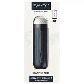 Svakom Hannes Neo - melegítő, fel-le mozgó maszturbátor (kék)