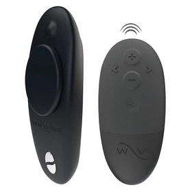 We-Vibe Moxie+ – App- és távirányítós csiklóvibrátor (fekete)