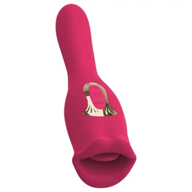 You2Toys - 2in1 nyelves vibrátor (pink)