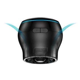 Kiiroo PowerBlow + Victoria June száj maszturbátor (fekete)