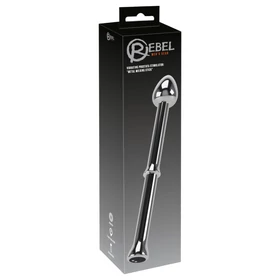 Rebel - fém prosztata vibrátor (ezüst)