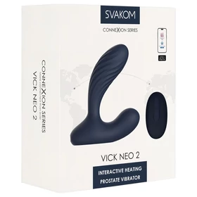 Svakom Vick Neo 2 – App-vezérelt análvibrátor (kék)