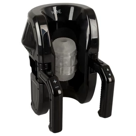 WYNE 10 - automata maszturbátor kapaszkodóval (fekete)