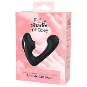 A szürke ötven árnyalata Greedy Girl - G-pont vibrátor (fekete)