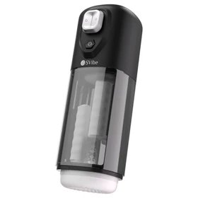 Snail Vibe Ikon Volt - automata maszturbátor (fekete)