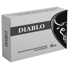 Diablo - étrend-kiegészítő kapszula férfiaknak (6 db)